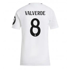 Real Madrid Federico Valverde #8 Hemmakläder Dam 2024-25 Kortärmad